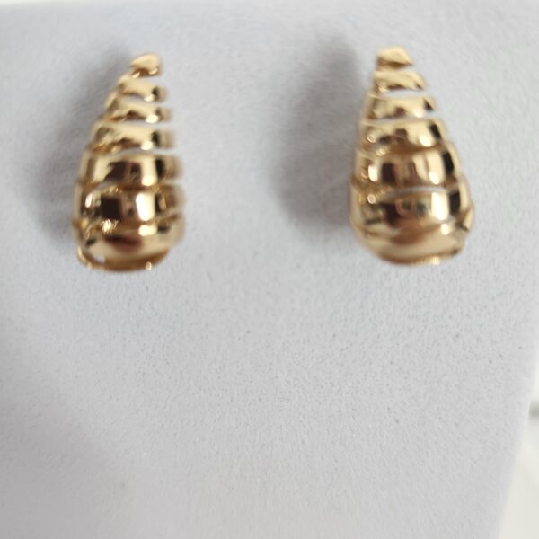 Acero Inoxidable ARETES 19A dorado - Imagen 2