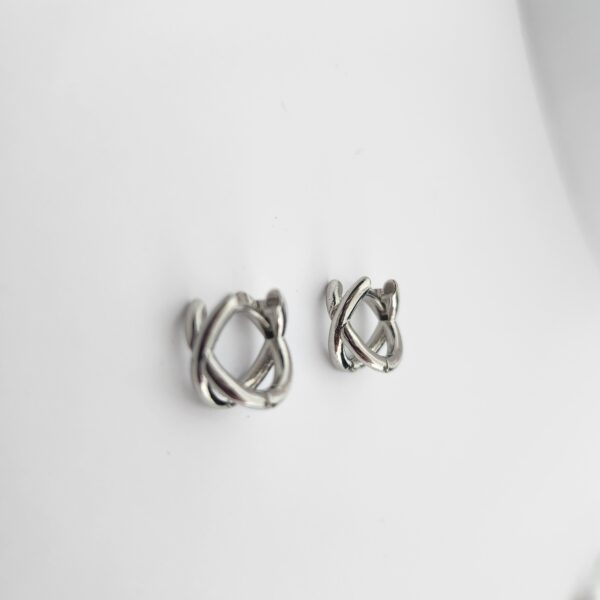 Acero Inoxidable ARETES 18A plata