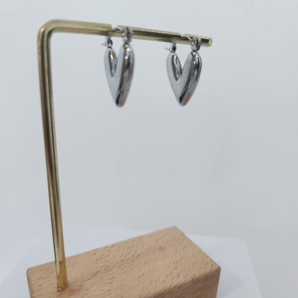 Acero Inoxidable ARETES 25A plata - Imagen 3