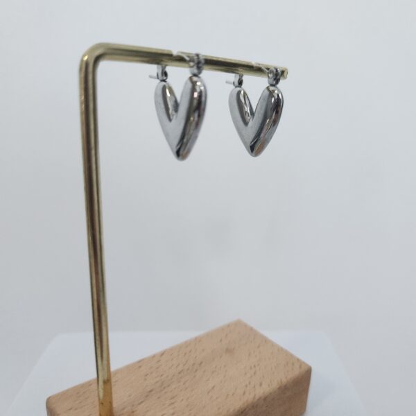 Acero Inoxidable ARETES 25A plata - Imagen 2